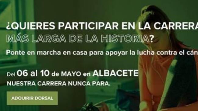 Carrera Solidaria de la Asociación Española contra el Cáncer de Albacete