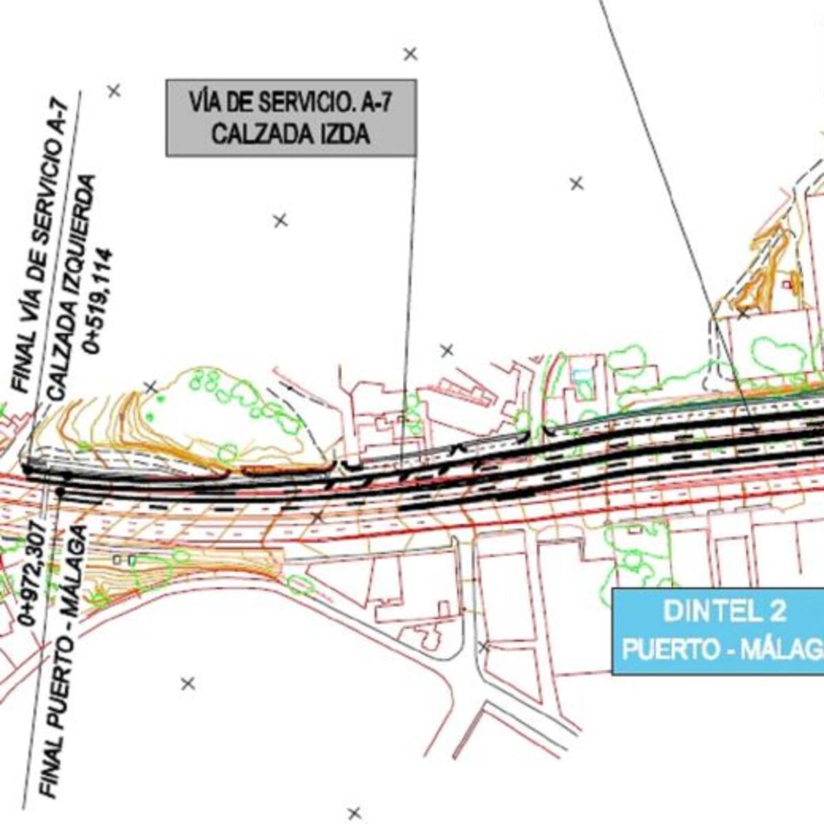 Avanza el futuro acceso norte a Algeciras
