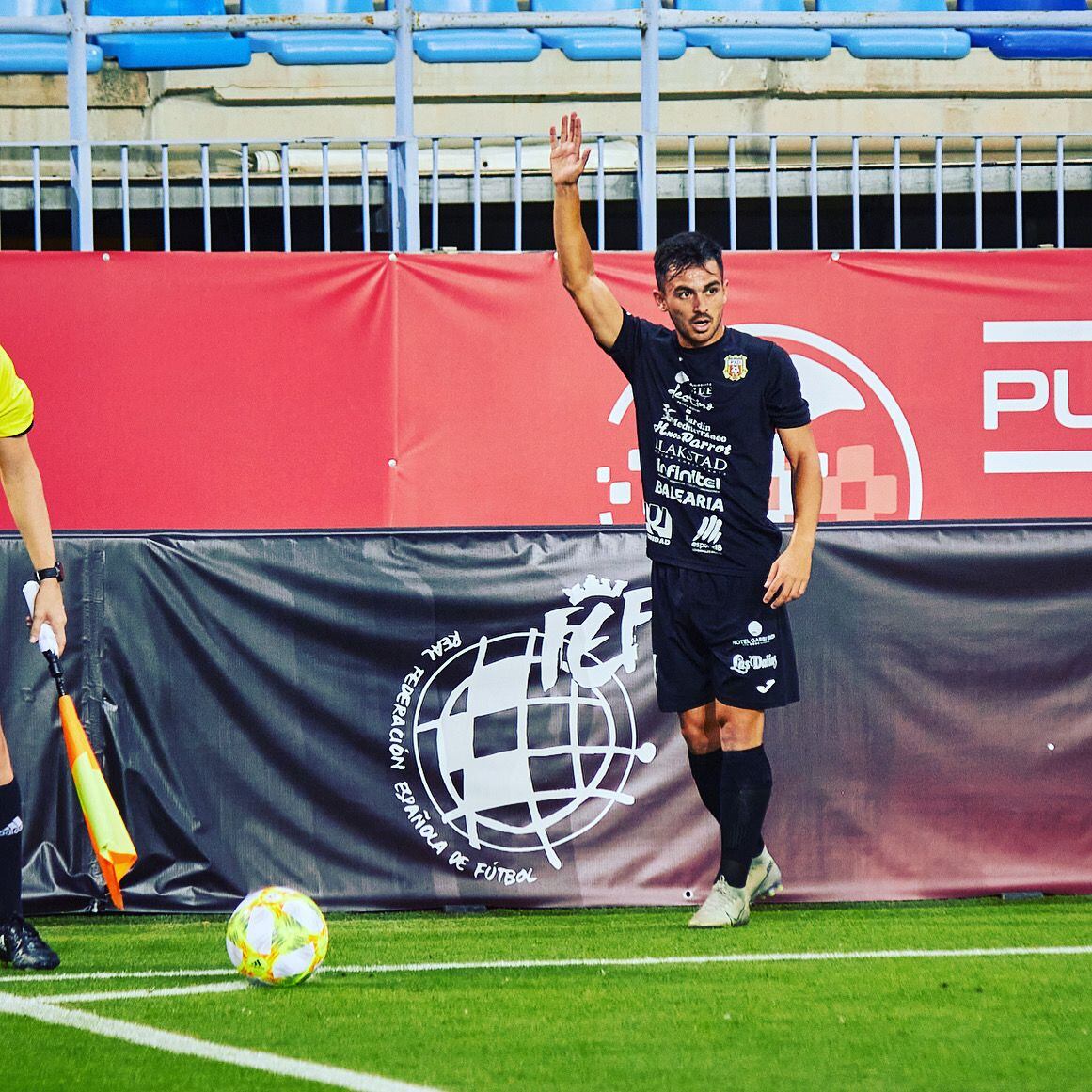 Marc Fraile, con la camiseta peñista en su anterior etapa en el club