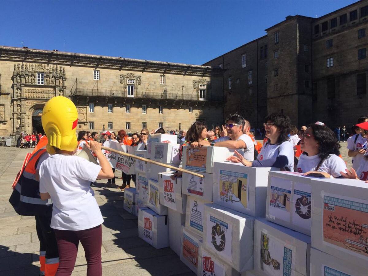 Los PACs en Pie de Guerra siguen en huelga