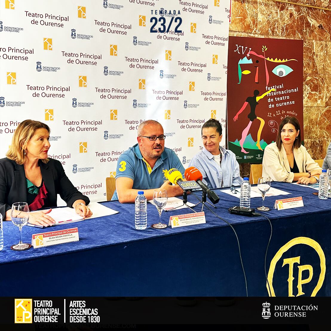 Presentación de la FITO en el Teatro Principal de Ourense