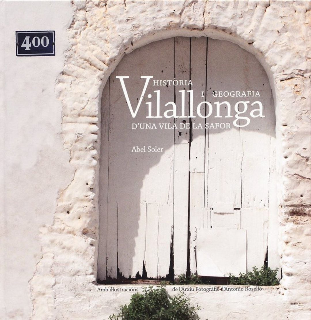 Portada del libro de Abel Soler sobre la historia de Villalonga. 