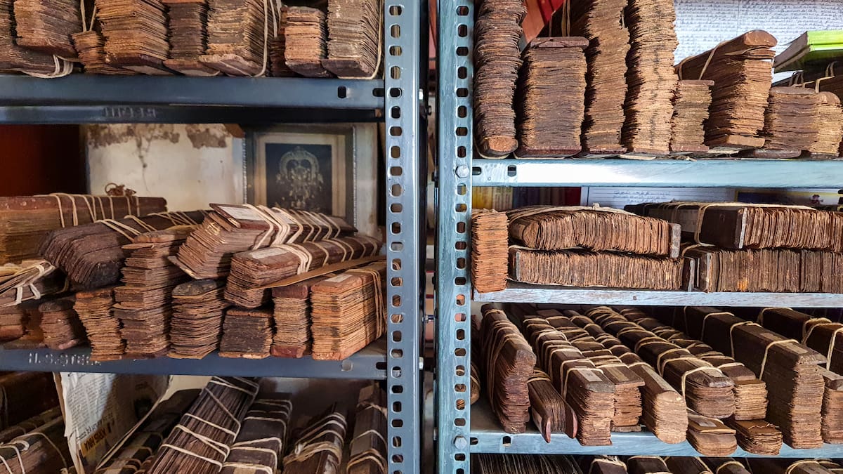 "La vida de todos los seres humanos está inscrita ahí": la biblioteca de hoja de palma en la que puedes conocer tu futuro