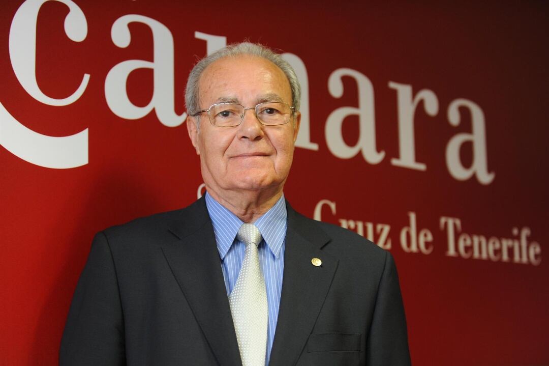 Ignacio González en una foto de archivo durante su periodo de presidencia de la Cámara de Comercio de Santa Cruz de Tenerife