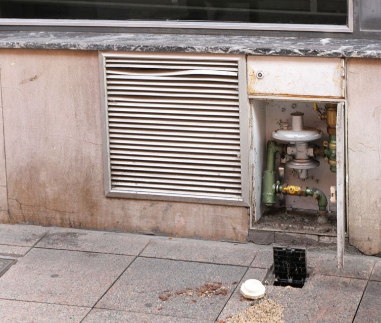 Imagen relacionada con una fuga de gas anterior registrada en la ciudad. 