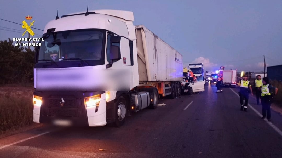 Situación de la zona tras el siniestro que se cobró la vida de un joven en Zaidín