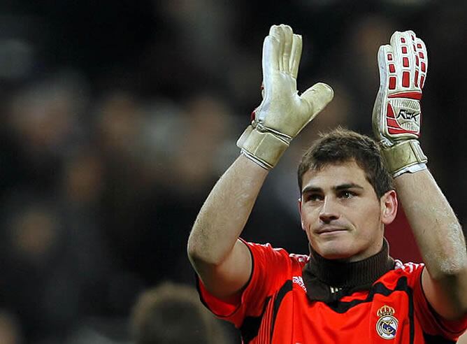 Casillas, portero del Real Madrid