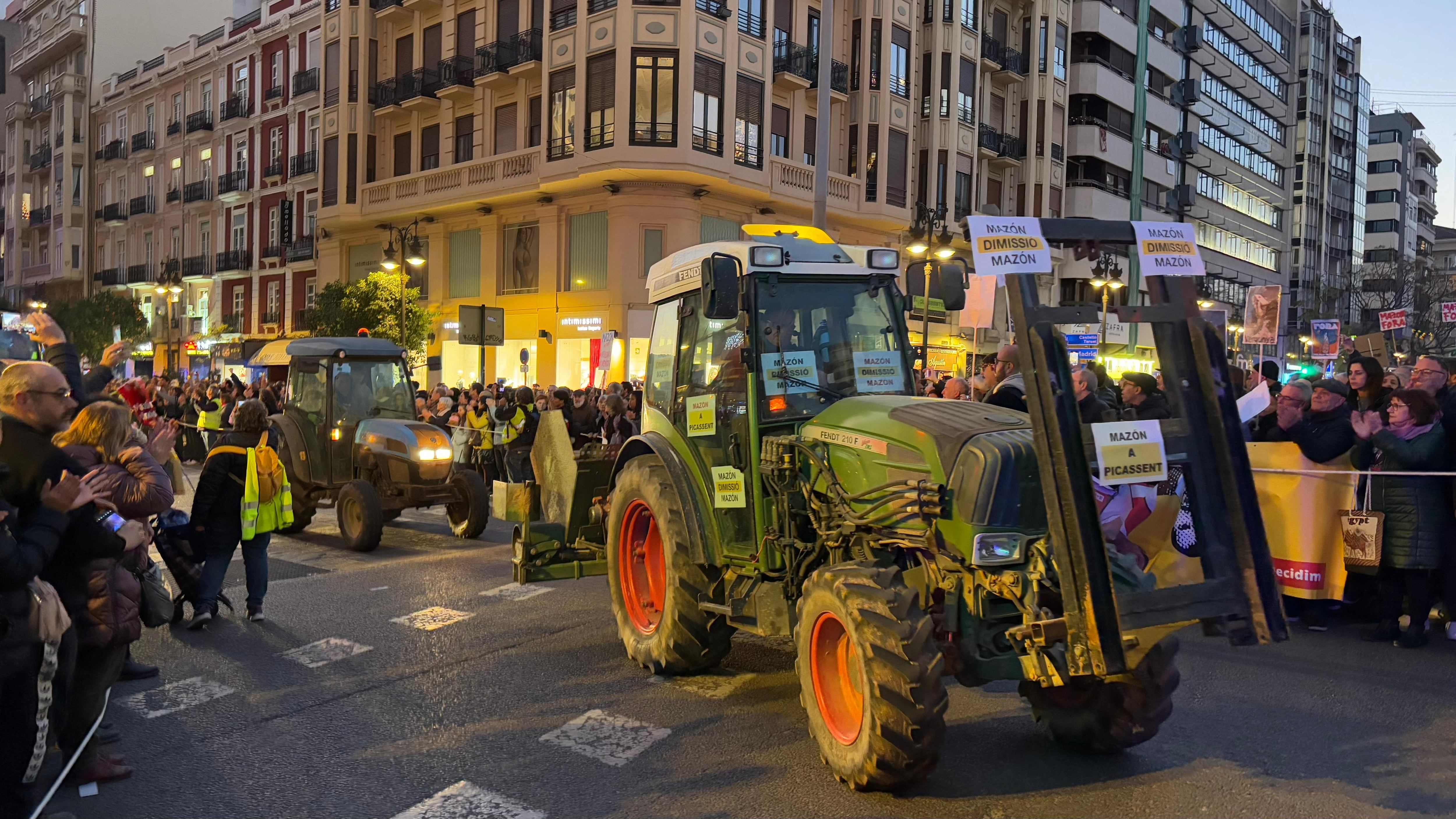 Manifestación en Valencia.