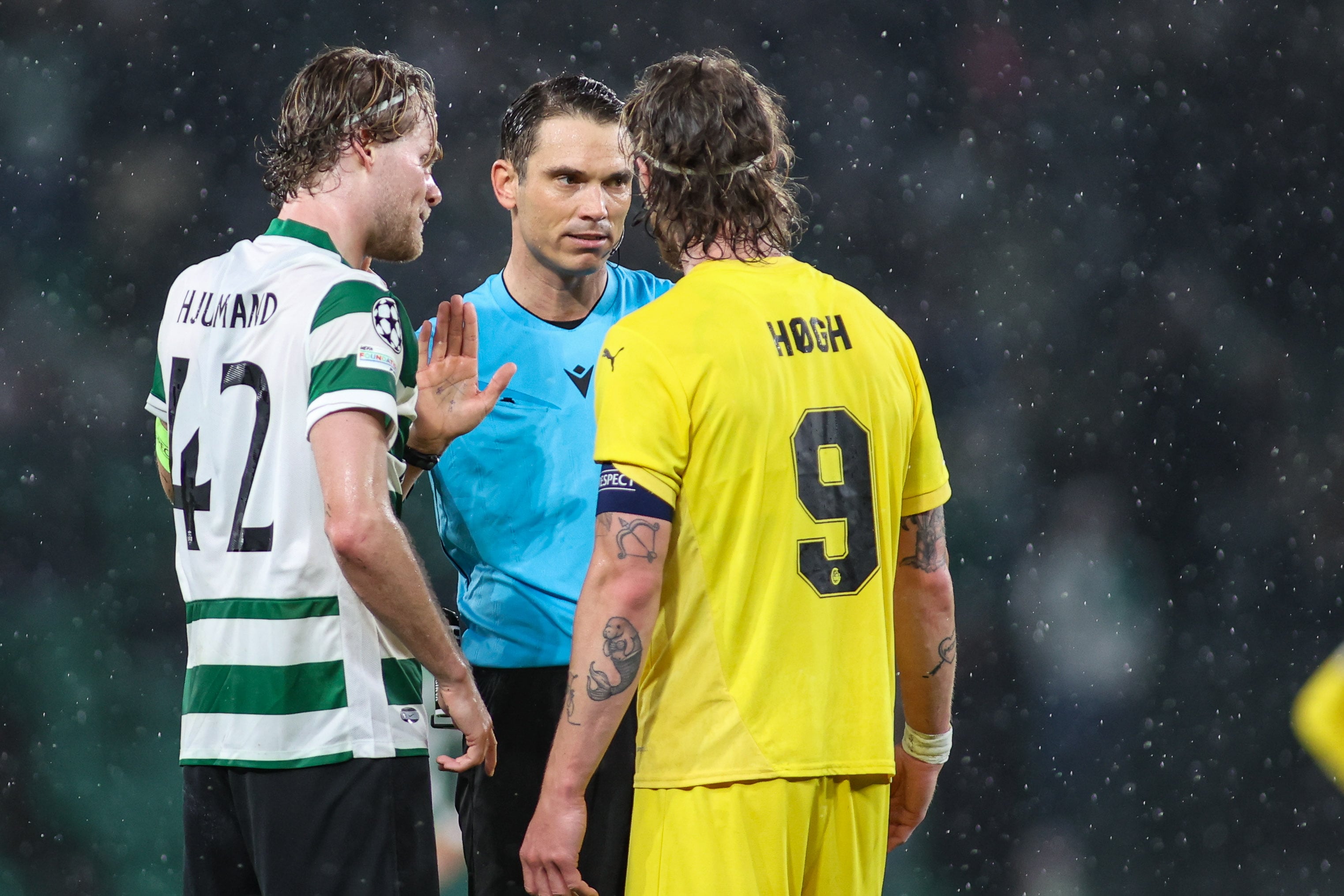 Hjulmand y Hogh, dos de los referentes de Dinamarca. (Torbjorn Tande/DeFodi Images/DeFodi via Getty Images)