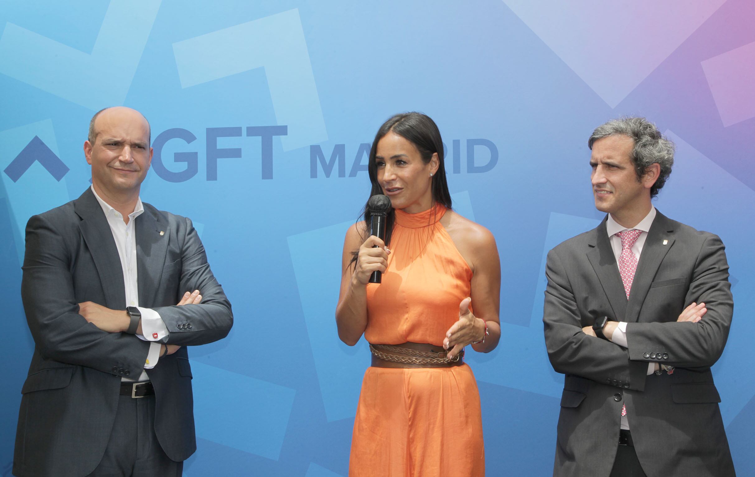 Villacís y Retolaza presentes en la inauguración de una nueva multinacional alemana GFT en Alcobendas