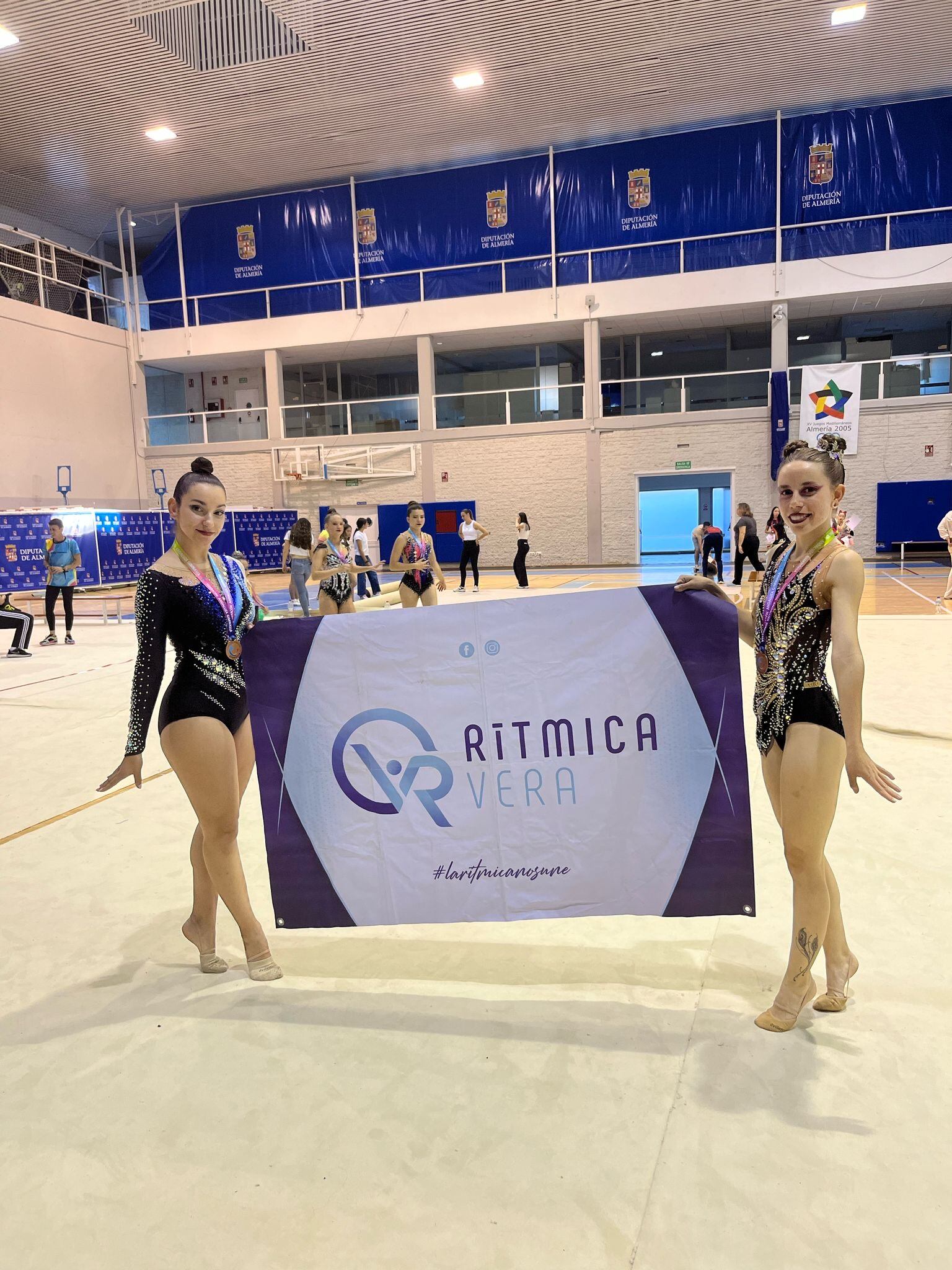 El Club de Gimnasia Rítmica Vera ha protagonizado una actuación sobresaliente en la fase oriental del Campeonato de Andalucía Copa y Precopa.
