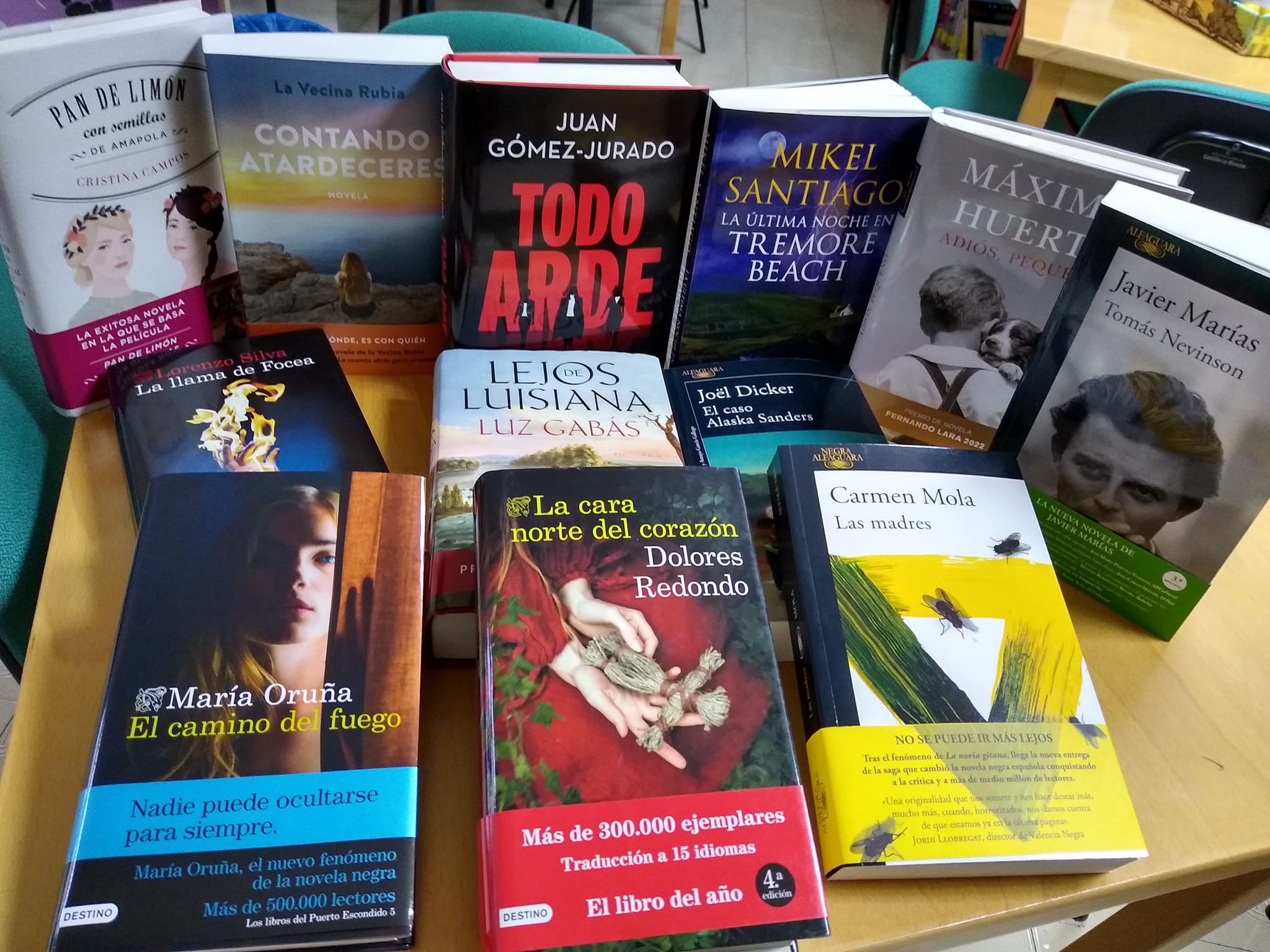 Últimos libros incorporados al catálogo de la biblioteca de Albalate de las Nogueras.