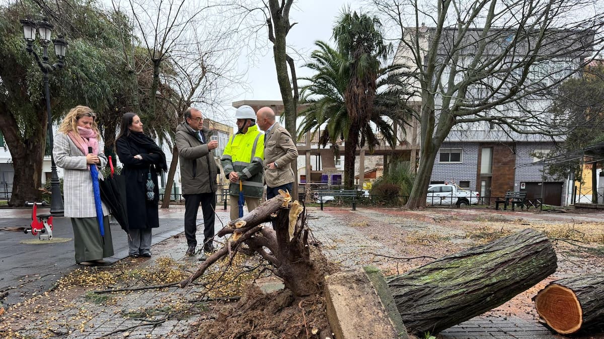 Cáceres refuerza la vigilancia y cierra espacios públicos tras el desembalse del Guadiloba por la borrasca Leonardo