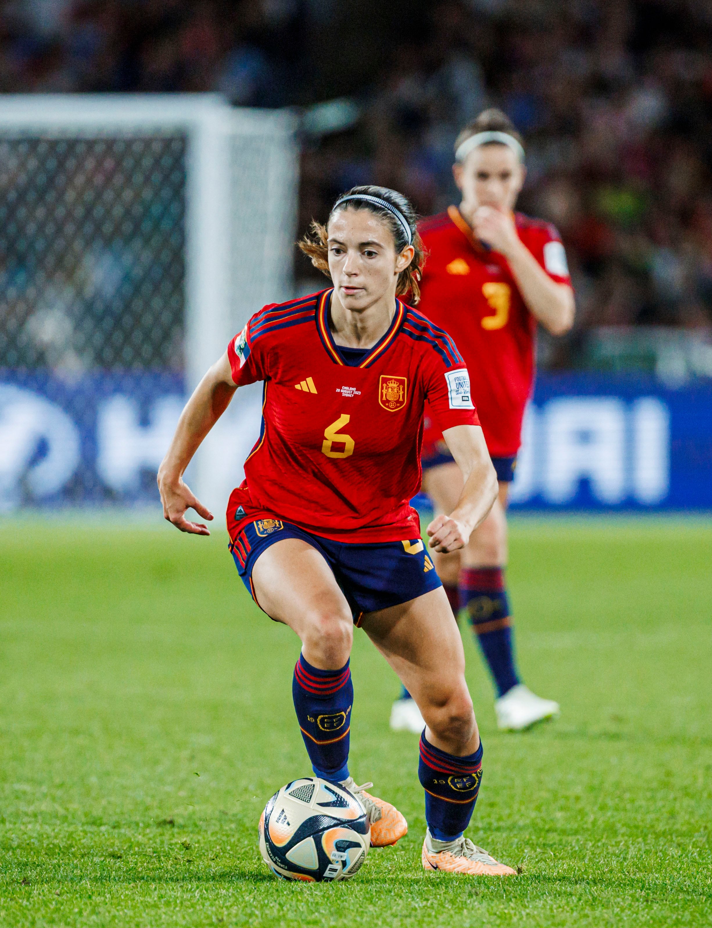 SÍDNEY, 20/08/2023.- Aitana Bonmatí,  centrocampista de la selección española durante la Final del Mundial femenino de fútbol disputado entre España e Inglaterra en Sídney. EFE/RFEF/Pablo García