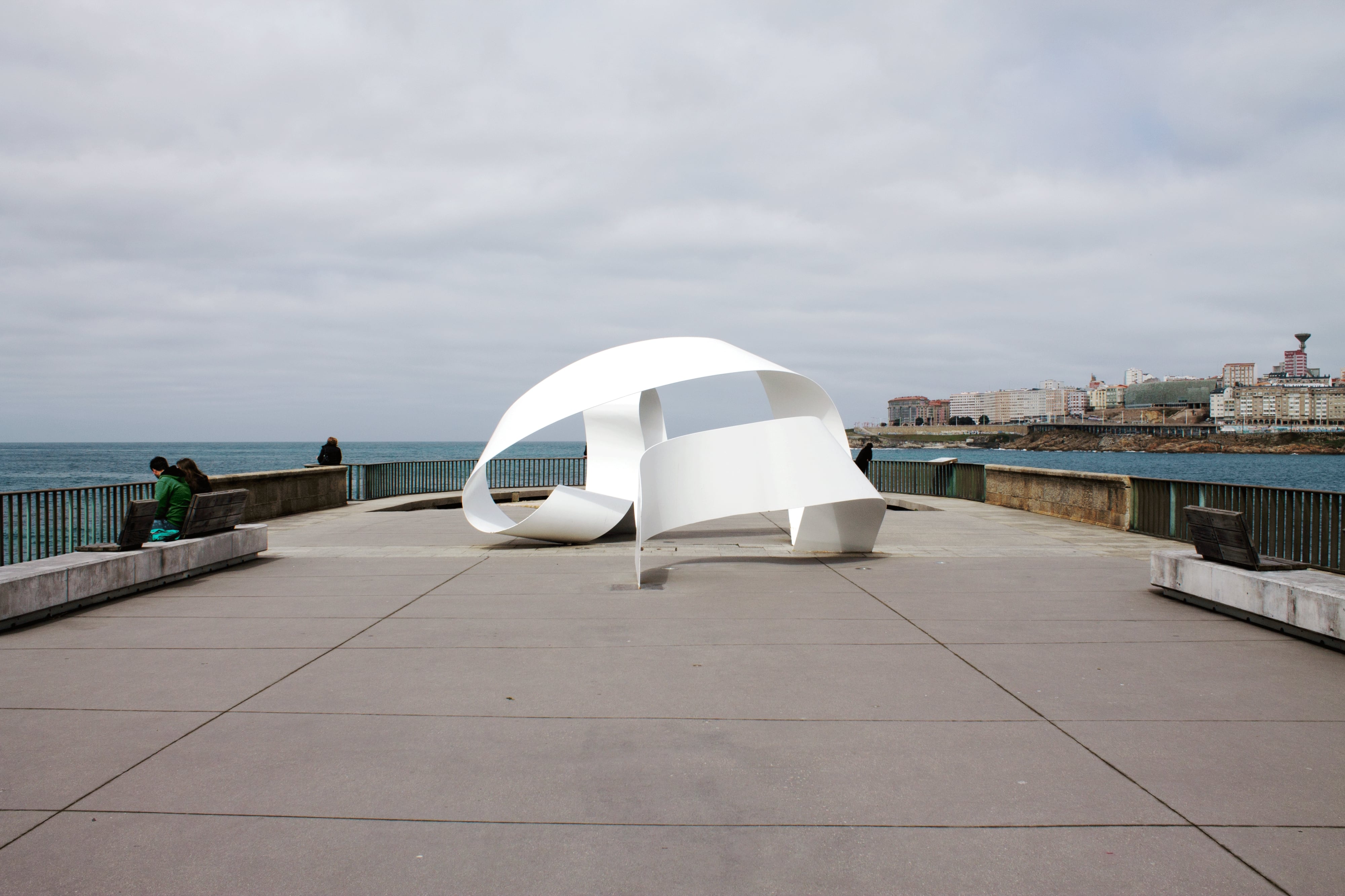 Monumento a los héroes del Orzán | Foto: Esculturas en A Coruña