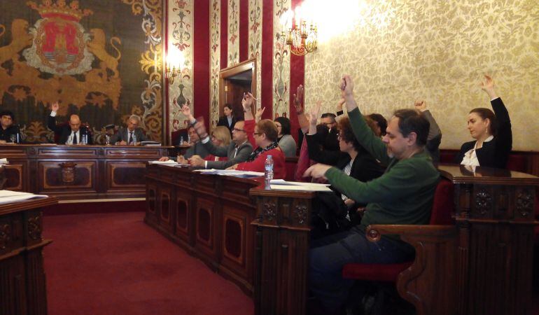 Momento de la votación