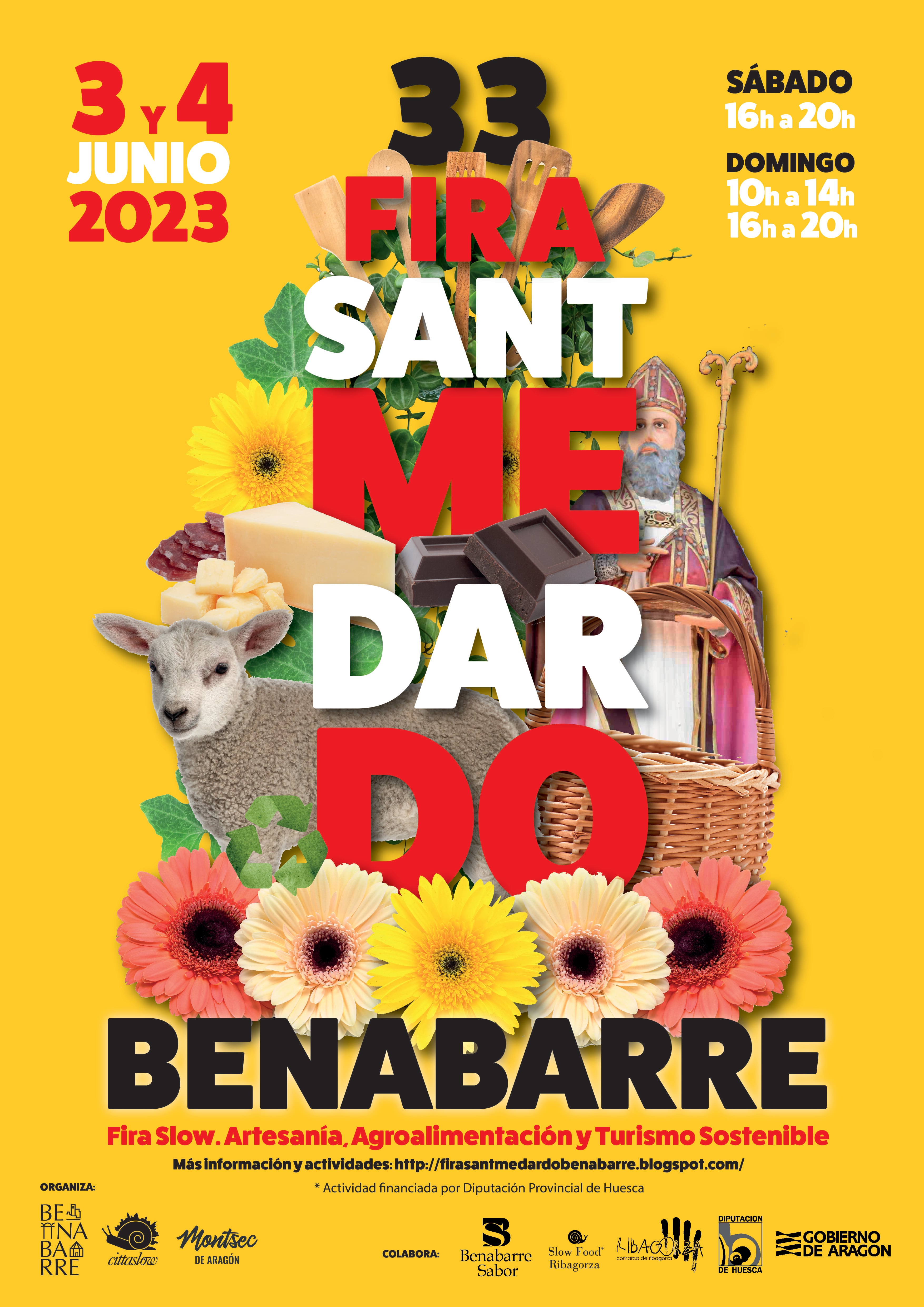 Cartel de la Fira de Sant Medardo 2023