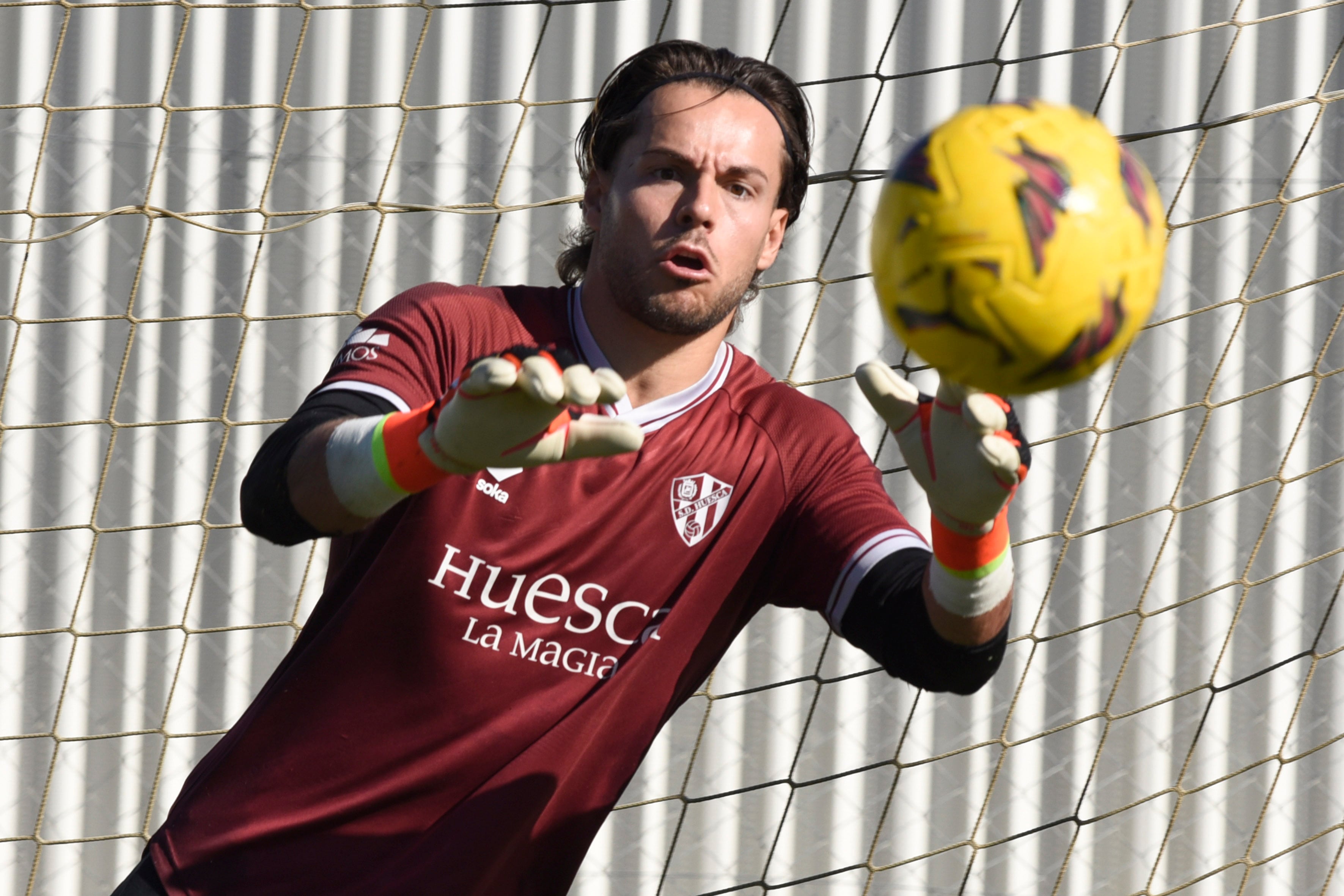 Álvaro Fernández está siendo uno de los protagonistas de la SD Huesca