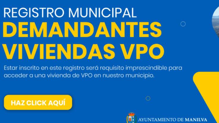 Mario Jiménez: Registro municipal de VPO