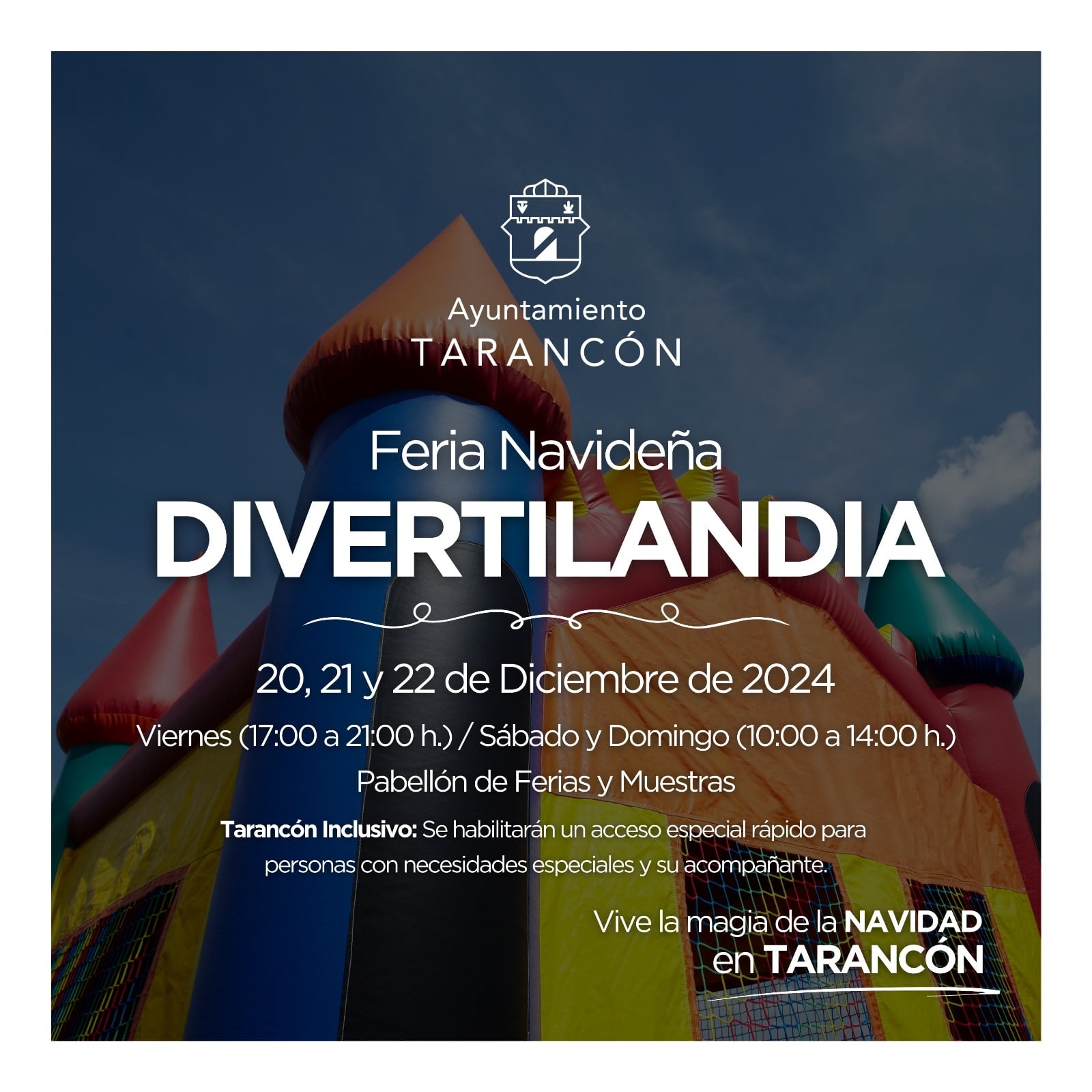 Cartel de Divertilancia 2024 en Tarancón