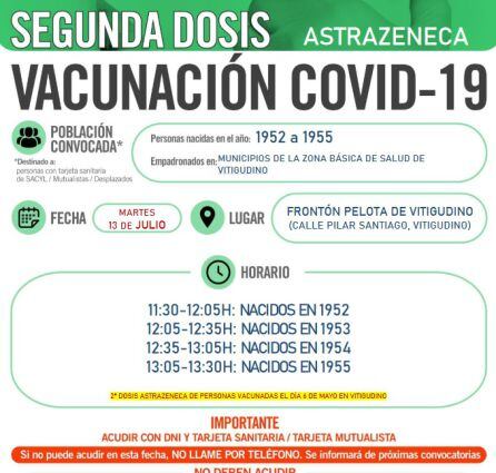 Vacunación en Vitigudino