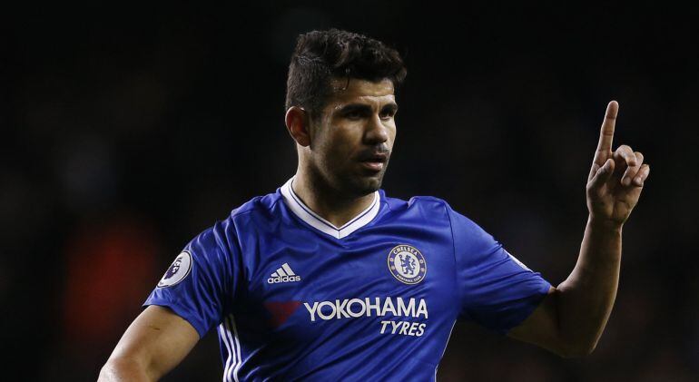 Diego Costa, durante un partido con el Chelsea