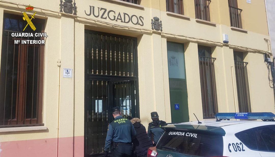 Detenida puesta a disposición del Juzgado de Sigüenza