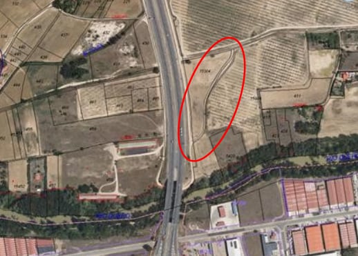 Plano que acompaña el expediente