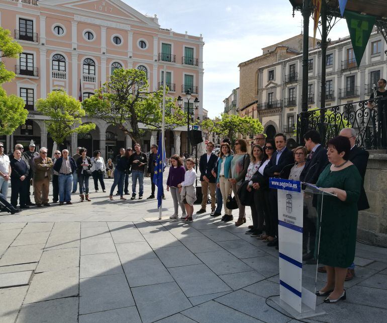 Distintos colectivos han participado en la celebración del Día de Europa 