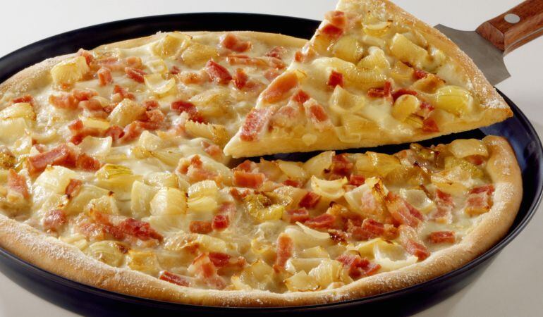 La polémica pizza con piña.