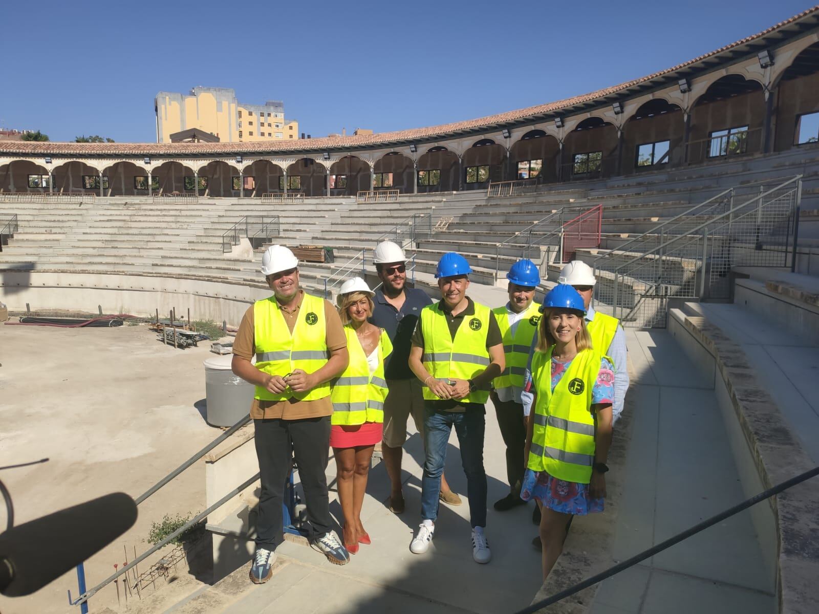 Las obras de la Plaza de Toros de Lorca estarán finalizadas para la primera quincena de noviembre
