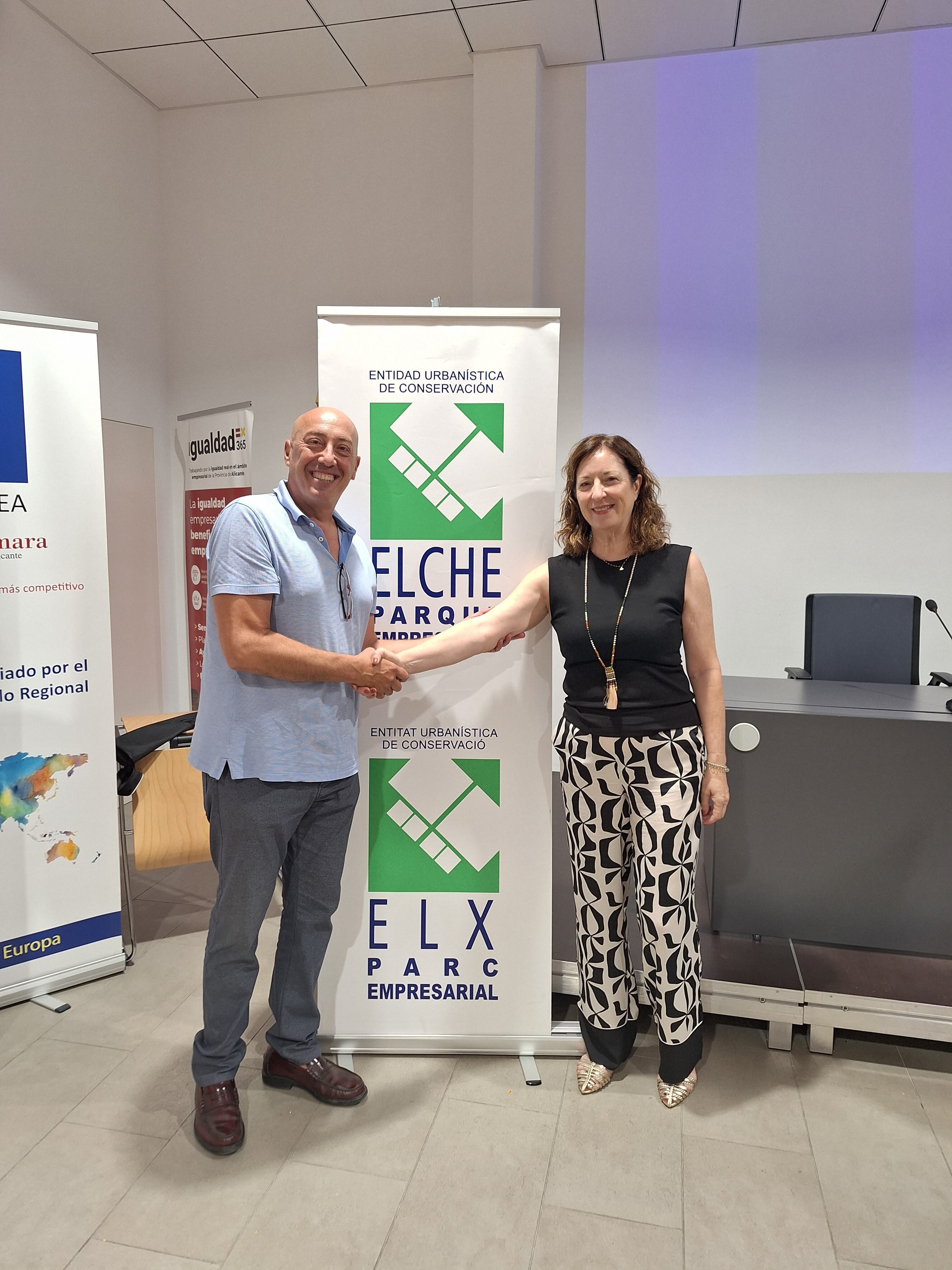 Carmen Pérez, nueva presidenta de la Entidad de gestión Urbanística de Elche Parque Empresarial