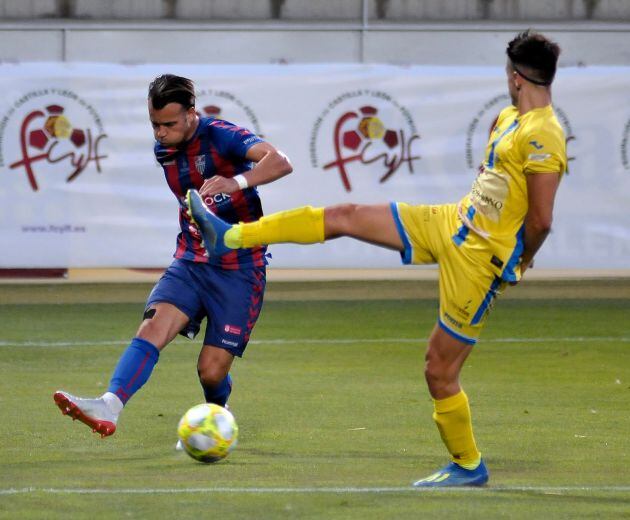 Iván Sales dispuso de minutos de juego en la segunda parte