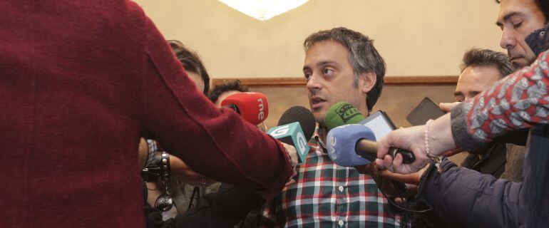 Xulio ferreiro, alcalde de A Coruña, en rueda de prensa