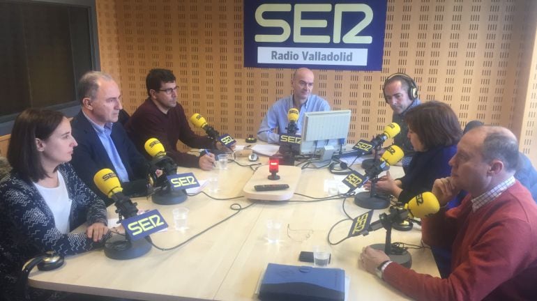 Debate entre los partidos políticos representados en el Ayuntamiento de Valladolid