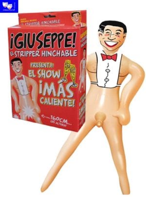 Muñeco hinchable para ellas