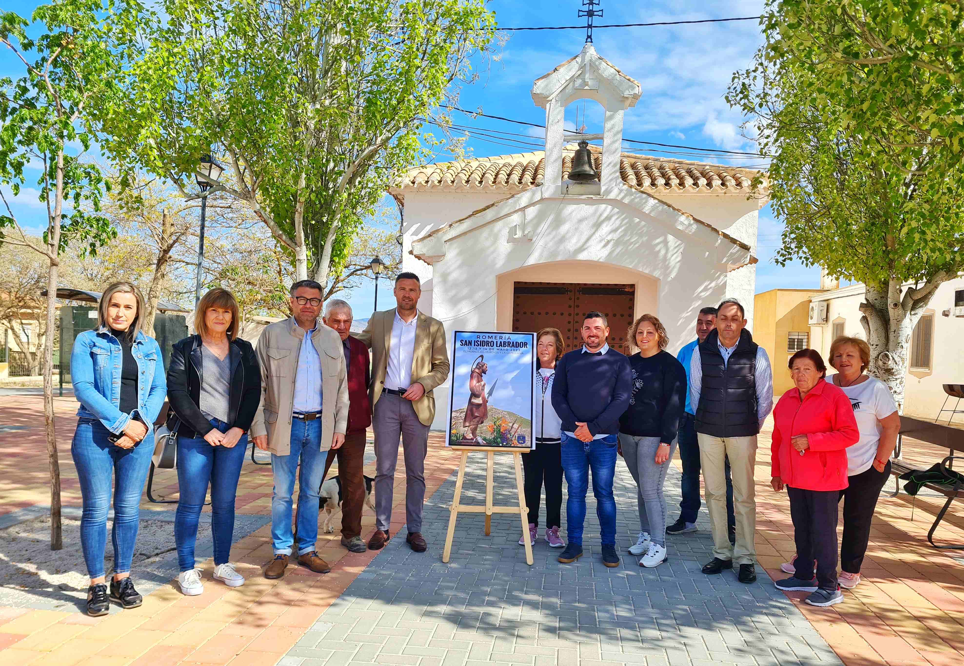 Durante la presentación de la Romería de San Isidro Labrador de las pedanías caravaqueñas de El Moralejo, Los Royos y La Capellanía