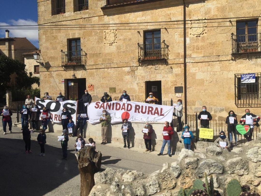 Guzmán es uno de los pueblos más activos en la protesta sanitaria