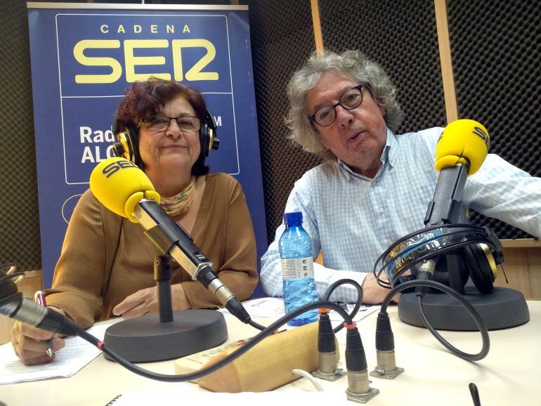 Ada Cabrera y Pedro Delgado durante la entrevista en Hoy por Hoy Campo de Gibraltar donde nos han contado su experiencia.