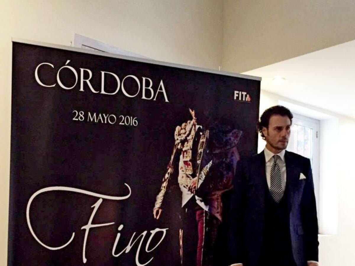 Finito de Córdoba presenta el cartel de su encerrona