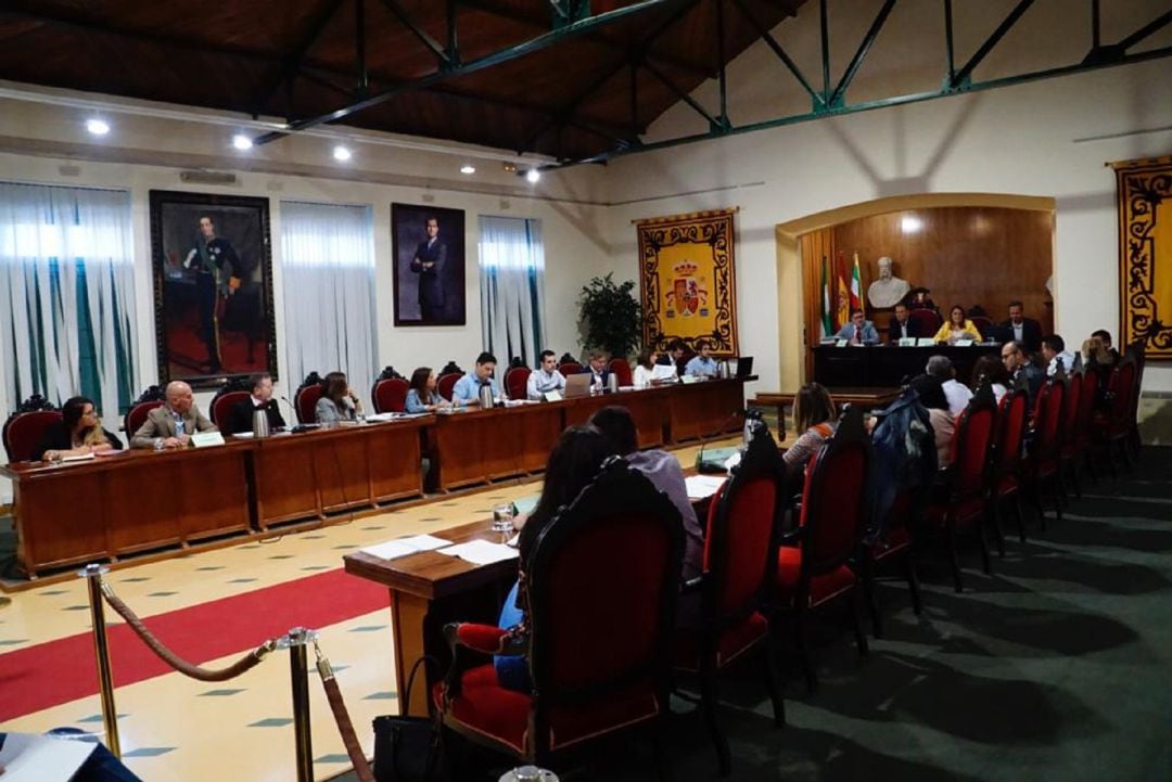 Sesión ordinaria del Pleno de la Corporación Municipal del Ayuntamiento de Linares.