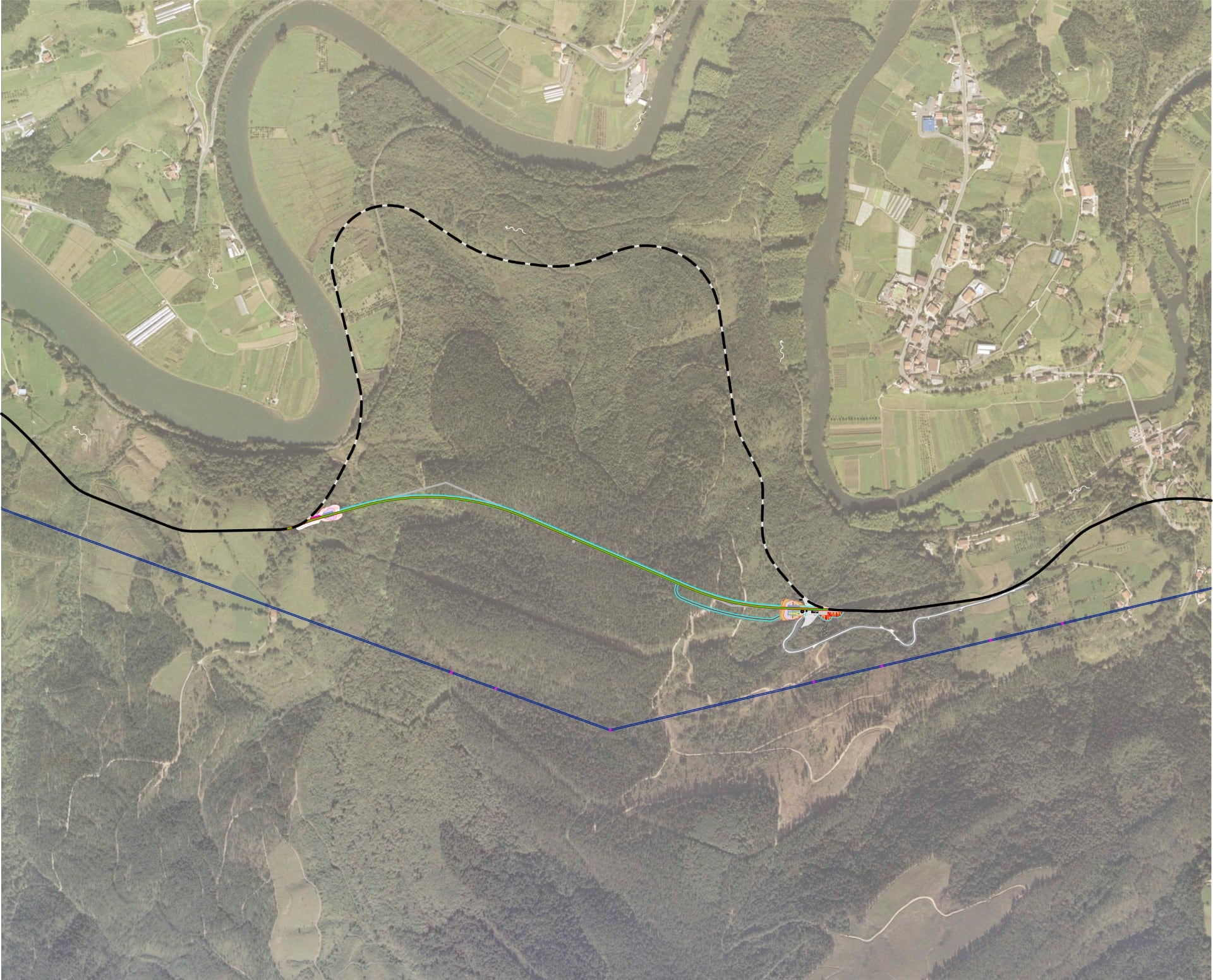 El nuevo tramo que acortará distancias entre Zarautz y San Sebastián | Fuente: ETS