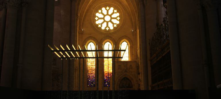 La propia catedral de Cuenca es una parte más de la exposición.