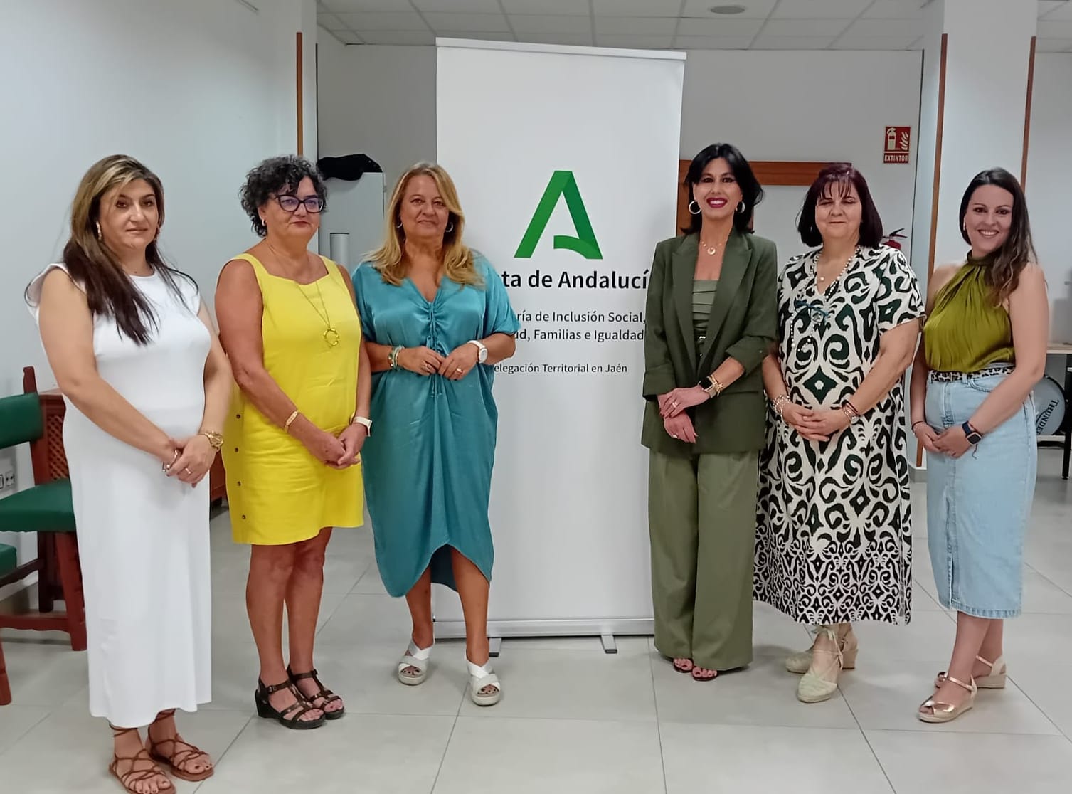 Visita al CPA para mayores de Linares