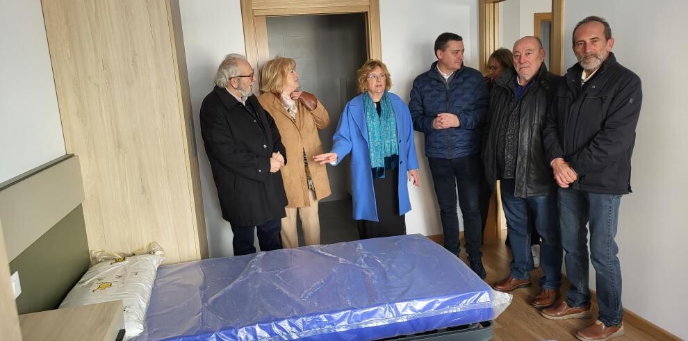 María Victoria Broto ha visitado las nuevas instalaciones