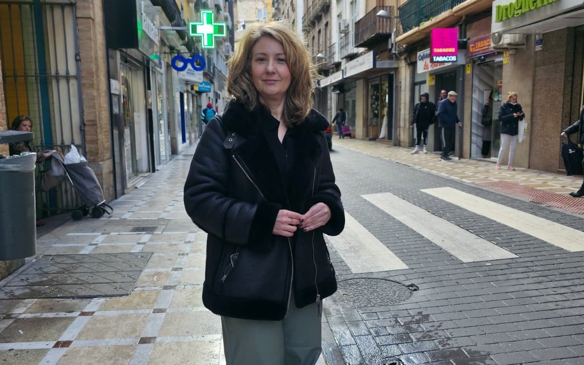 La concejala Maribel López.