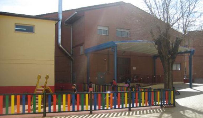 Patio de infantil en el colegio Sagrado Corazón