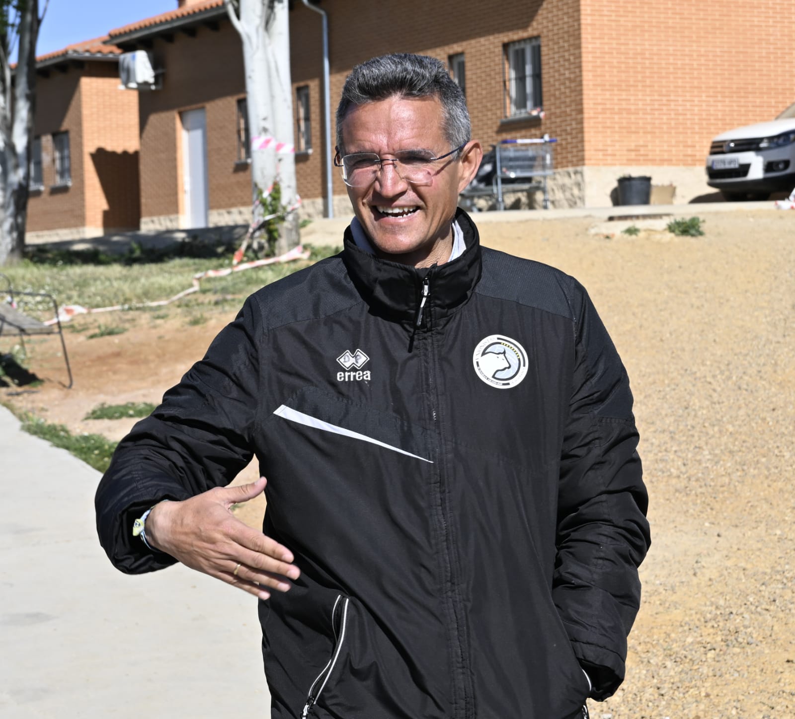 Dani Ponz, en el entrenamiento de este miércoles/Cadena SER