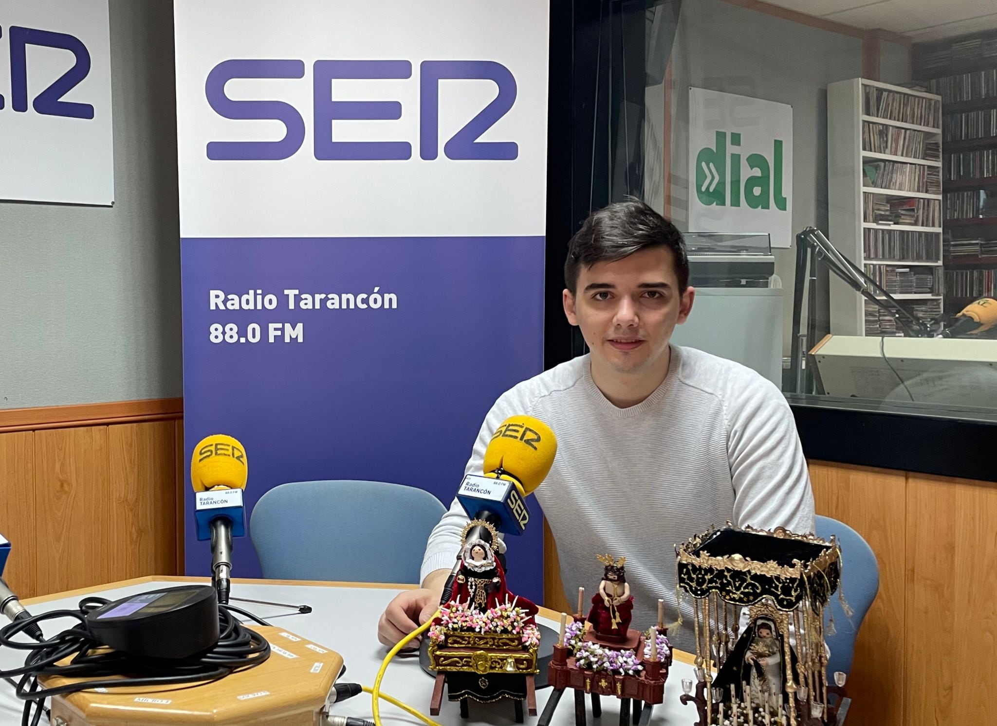 Jorge Martinez, autor de la Semana Santa Playmobil de Tarancón