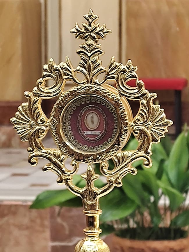 Recepción Reliquia de San Blas